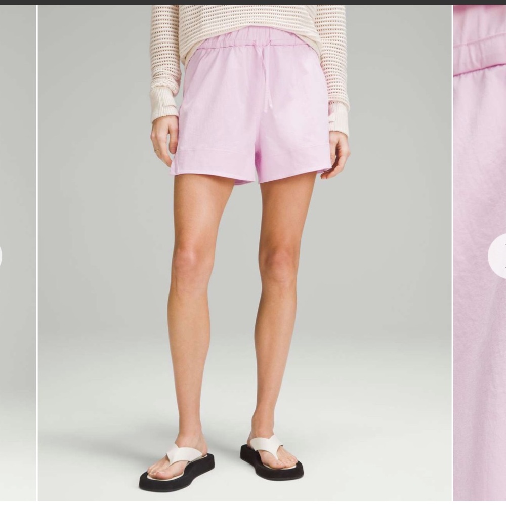 lululemon athletica High-Waist Shorts - Vitapink